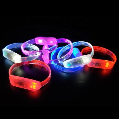 China TPU Gift Items Wedding Souvenirs Led Bracelet Concert for sale