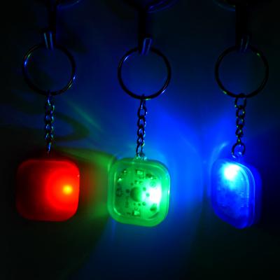 China Promotion Gift Popular Novelty Fashionable Led Key Chain Super Luminous Shake Led Key Finder for sale