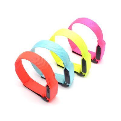 China Night Running NEW Safety Reflective Flash Wrap Tape Running Led Armband for sale