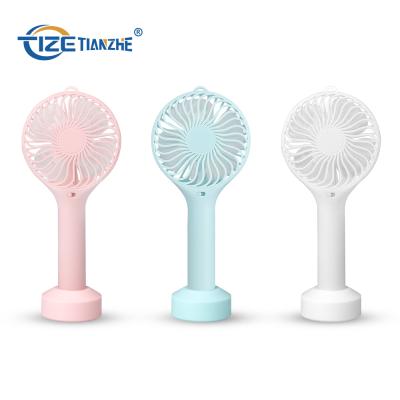 China Outdoor Multi Color Mini Cooler Portal Fan Handheld Portable Handfan for sale