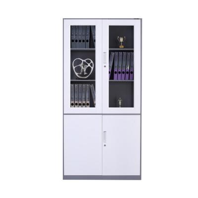 China Modern Cheap Glass Door Steel Filing Cabinet for Biology Lab Sample Chemical Storage for sale