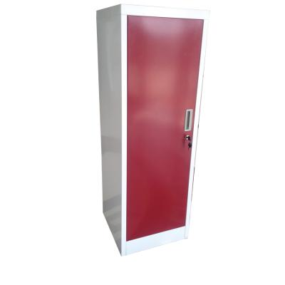 China Modern Attractive Simple Steel Locker Wardrobe Red Steel Locker School Furniture Red Steel Locker for sale