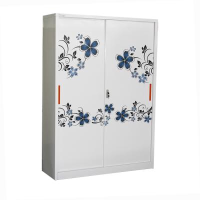 China (Height)Adjustable Wardrobe Cabinet Used 2 Door Wardrobe Sliding Doors Wardrobe Wholesale for sale