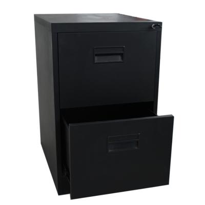 China (Size)China Adjustable 2 Drawer Metal File Cabinet Drawer Cabinet With Handle Metal Plastic Cabinets for sale