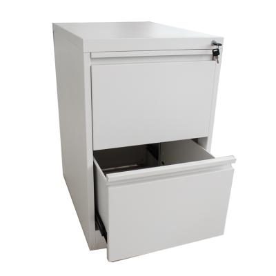 China Adjustable Vertical Steel Cabinet Manufacturers Metal Furniture Office 2 Drawer Filing Cabinet Office Size(Size) for sale