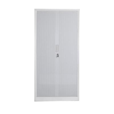 China 2021 Folding Hot Adjustable Shutter Door Rolling Metal Steel Storage Cabinet (from Others) With Curtain Door for sale