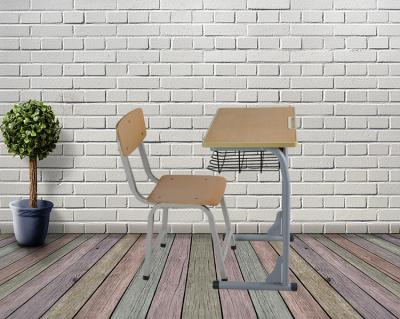 China Simple Furniture Easy School Classroom Desk And Chair Student for sale