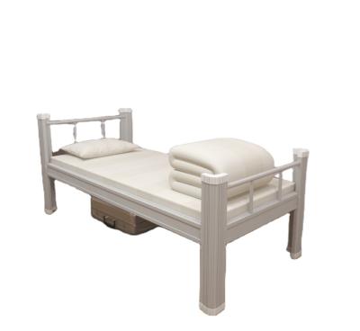 China (Size) metal adjustable steel single bed for army school and hospital for sale