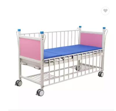 China Hand het Ziekenhuis Pediatrisch Bed Twee Onstabiel Kindbed met Bed Hoofdraad Te koop