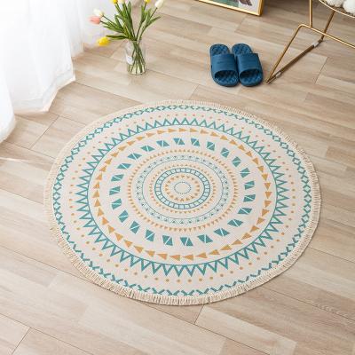 China Washable High Standard 10% Viscose 45% Polyester Custom Carpet Pad for sale