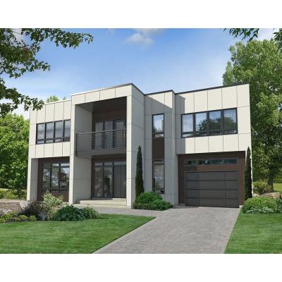 China Modern Luxury Lightweight Steel Structure Sandwich Panel Prefab Apartment For Sale for sale