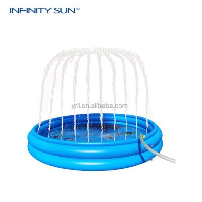 China Infinity 3+ Inflatable Sun Sprinkler Pad Water Play Mat Sprinkle and Splatter Play Mat for Beach Lawn Outdoor Swimming Kids for sale