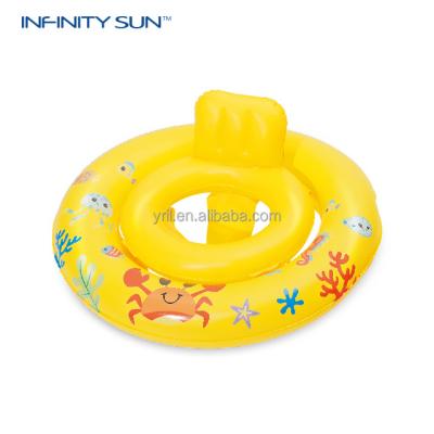 China Child Infinity Sun Baby Inflatable Float Circle Air Mattress Swim Rubber Swimming Pool Toys Portable Accessories for sale