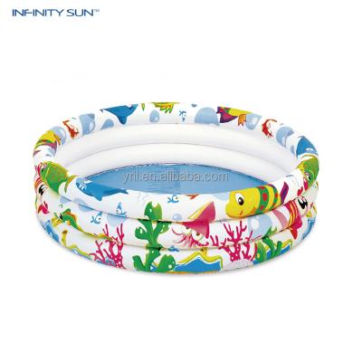 China Wholesale Outdoor Toy Kids Big Size Vinyl Sea World Age 2-6 Inflatable Swimming Pool for sale