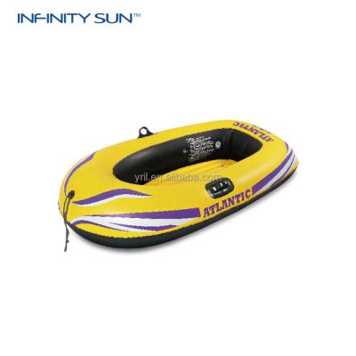 China Wholesale Cheap Age 6+ PVC Outdoor Inflatable Raft Fishing Belly Boat Paddle Kayaking for sale