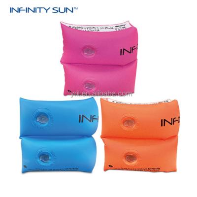 China Newest Child Factory Custom Inflatable Supplies Learn-to-Swim Pool Safety Arm Floats Lovely Inflatable Baby Armbands for sale