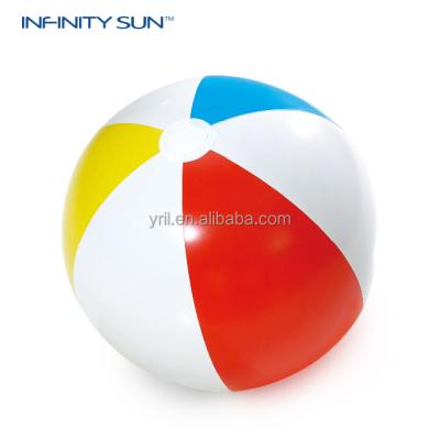 China Durable Sports Toy Colorful PVC Beach Balls Water Sport Games Fun Beach Paddle Ball For Adults Children for sale