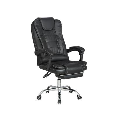 China 2020 Low Price Luxury Leather Executive Ergonomic Recliner (Height) Adjustable Massage Wheels Swivel Office Furniture Office Chair From China for sale