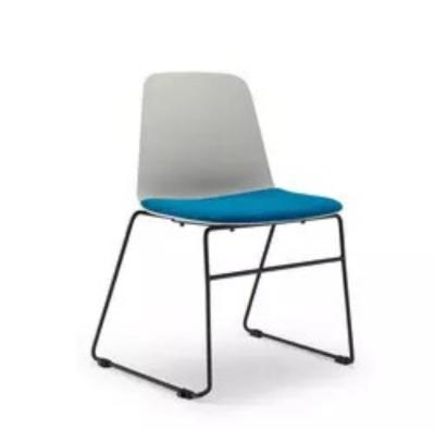 China Conference Cooling Stackable Plastic Office Dining Chair Restaurant Cafe Chair for sale