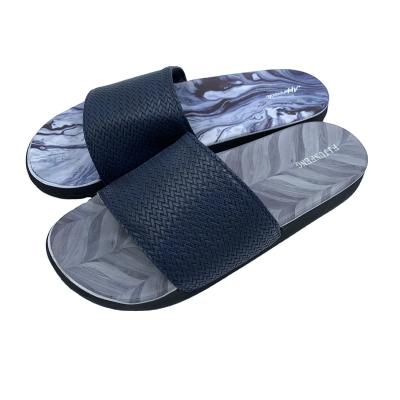 China Sandals 2023 Wholesale Men's Summer Flip Flop Sandals Printed Beach Slippers for sale