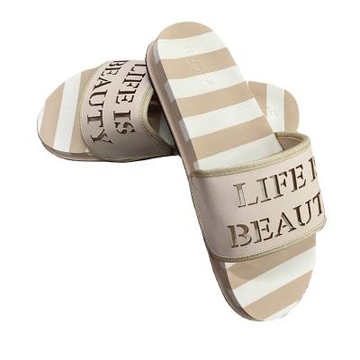 China Printed ladies indoor summer slippers and outdoor non-slip 2022 trend is soft for sale