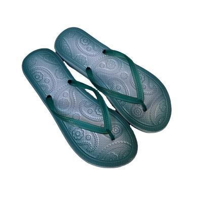 China 2023 Summer Printed Bake Press Outsole Beach Shoes For Lady Flip-Flops for sale