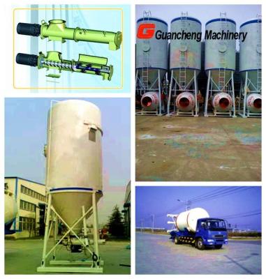 China ISO CG22 white mobile cement silo for dry powder mixing plant for sale