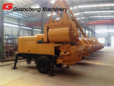 China High efficiency concrete mixer pump truck , concrete pump with mixer for sale