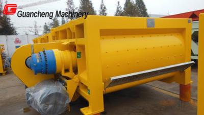 China Discharging Twin Shaft Concrete Mixer for building engineering-road for sale