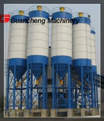 China 7.5m bolted cement storage silos for concrete batching machine for sale