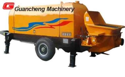 China HBT40RS mobile concrete pump / concrete pumping machine high output for sale