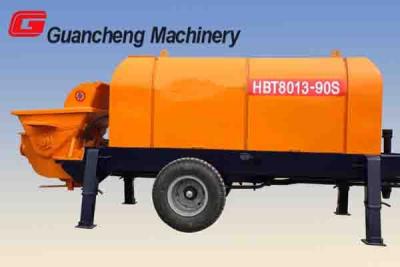 China Small Electric Mobile Concrete Pump HBT60S 44 m3/h High-pressure Small Output for sale