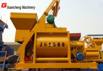 Chine JS1500 a forcé le mélangeur concret pour la centrale de malaxage concrète de 75m3/h/90m3/h à vendre