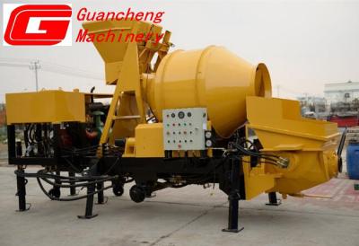 China 7.5 KW Truck Mixer Concrete Pump , 16 ~ 20 m3/H Concrete Mixer With Pump for sale