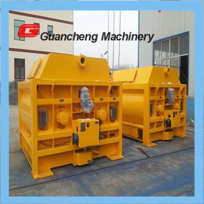 China Electrical Double Shaft Concrete Mixer , Twin Shaft Mixer Batching Plant GC3000/2000 for sale