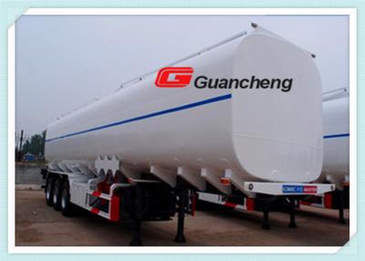 China Mechanical / Air Suspension Heavy Duty Semi Trailer With 40000 Litres Liquid Oil Fuel Tanker for sale