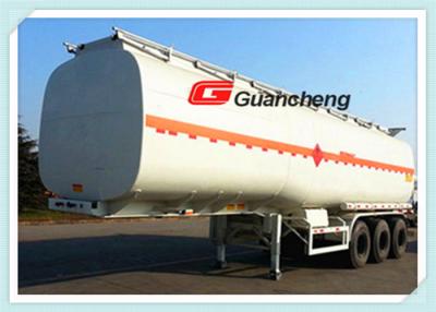 China Large Volume Lpg Fuel Pneumatic Tank Trailers , Carbon Steel / Stainless Steel Gas Tank Trailer for sale