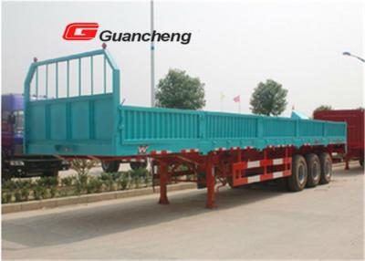 China Durable 3 Axle 40 ton Container Side Loader Trailer For Cargo Transport ISO CCC for sale