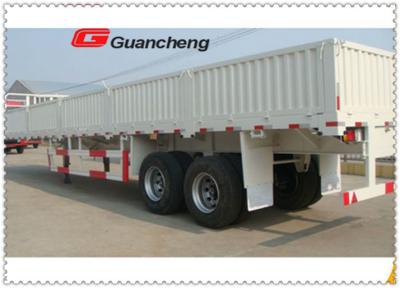 China ISO Cargo Transport 2 Axle 60 Ton Side Loader Trucks With WABCO RE6 Relay Valve Brake System for sale