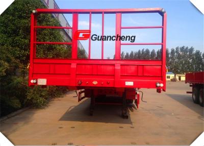 China 3 Axle 50 Ton Side Loader Cargo Semi Trailer For Cargo Transportation ISO CCC for sale