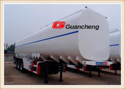 China 3 Axle Water Lpg Tank Fuel Tanker Trailer , 100m3 Stainless Tanker Trailer for sale