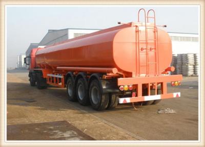 China Bpw axle fuel tank 40000 litres Fuel Tanker Trailer with 12R22.5 tubeless tyre for sale