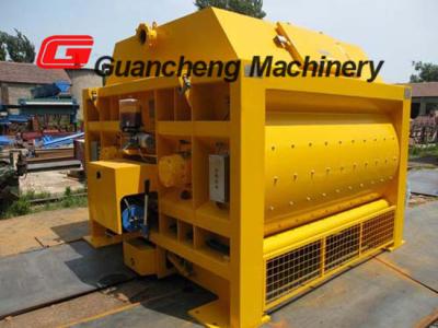 China 3000 L Discharge Volume Twin Shaft Concrete Mixer High Efficiency for sale