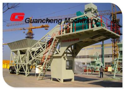 China Mobile Cement Mix Automatic Batching Plant With 800 L Charge Capacity for sale