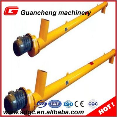 China 35 t/H Shaftless Cement Screw Auger Conveyor Yellow 219mm Conveyor LSY219 for sale