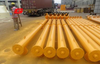 China Flexible Industrial Screw Conveyor Yellow 260 r/min Speed Screw Conveyor LSY219 for sale