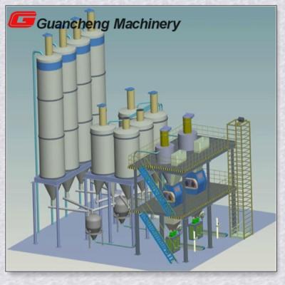 China Diverse Structure Dry Mortar Batching Plant 30t/H Dry Mortar Mixer for sale