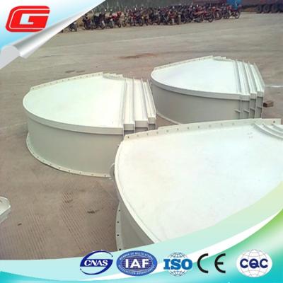 China Round Dust Collector 3.7t Lightweight Bulk Powder Silo Storage Of Cement for sale