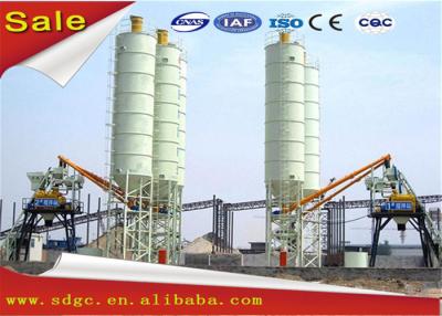 China Commercial Concrete Mixing / Concrete Batching Plant With Small Skip Type for sale