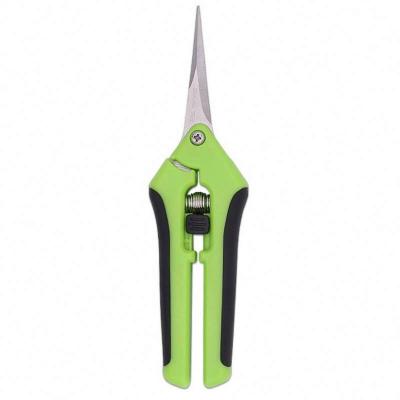 China Wholesale G130 Garden Pruner Hand Pruner Scissors Good Quality Gardening Tool Edge Shears Anti-Slip Handle for sale